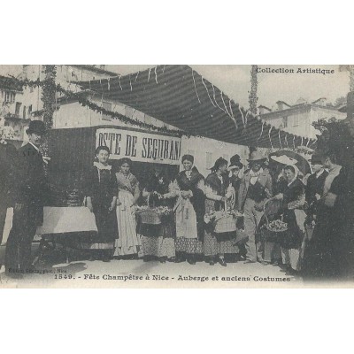 Fête Champêtre à Nice - Auberge et anciens Costumes 